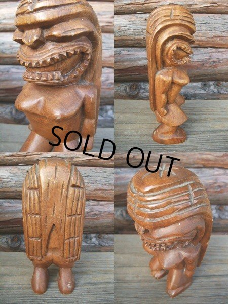 画像2: TIKI / Wood Statue #2 (AC-937) (2)
