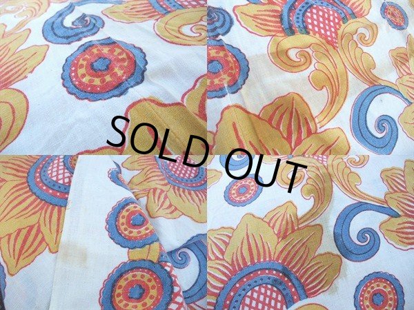 画像3: Vintage Fabric / Flower #21 (AC-954)  (3)