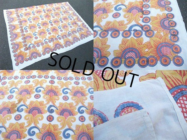 画像2: Vintage Fabric / Flower #21 (AC-954)  (2)