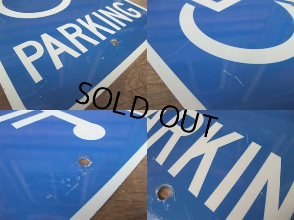 画像2: Vintage Road Sign PARKING  (AC1006) (2)