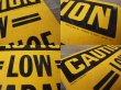 画像2: Vintage ROAD Sign / CAUTION #6 (AC-1008) (2)