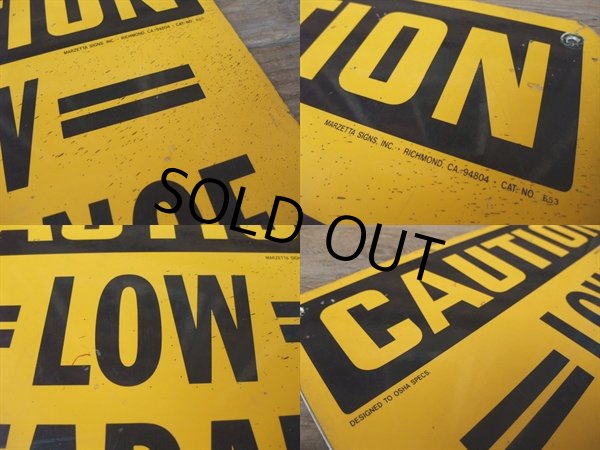 画像2: Vintage ROAD Sign / CAUTION #6 (AC-1008) (2)