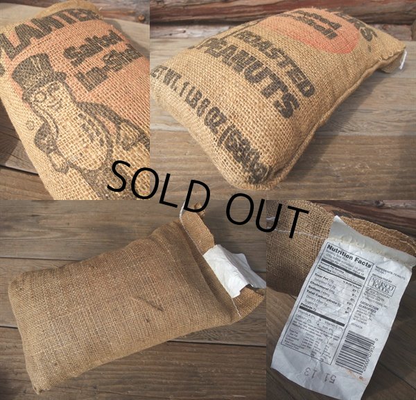 画像2: Mr.Peanuts Original Burlap Bag (AC-1078) (2)
