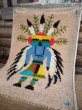 画像1: Vintage Rag Mat - Indian (AC-1076) (1)