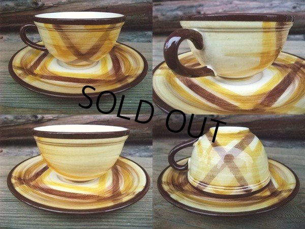 画像2: 50s VERNONWARE Cup & Saucer (AC-1122)  (2)