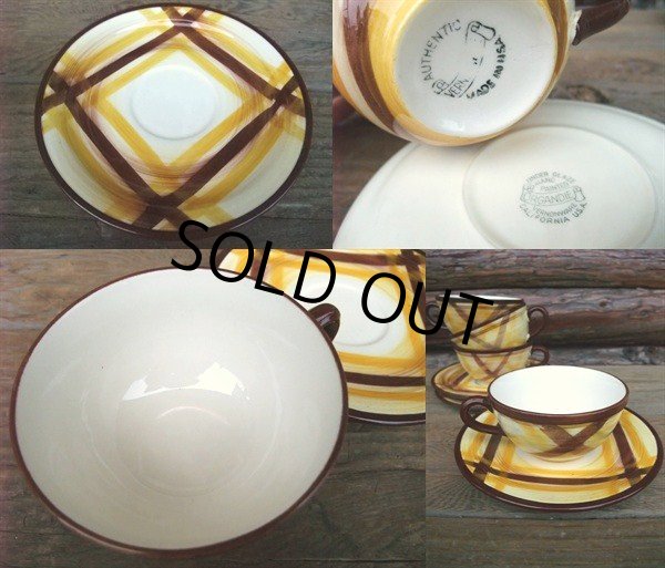 画像3: 50s VERNONWARE Cup & Saucer (AC-1120)  (3)
