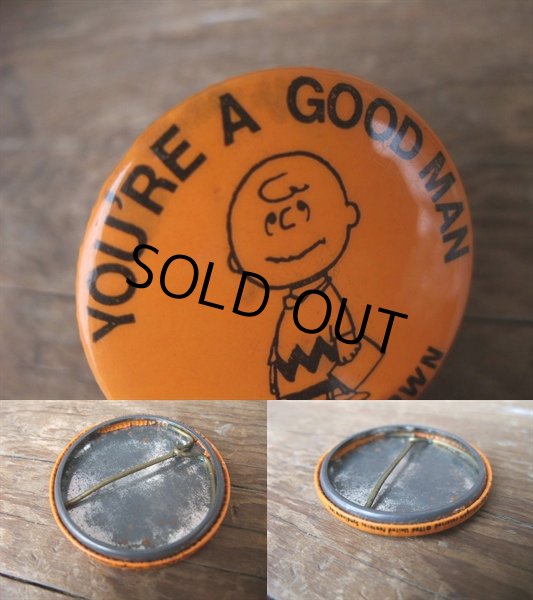 画像2: Charlie Brown Badge (AC-1117) (2)