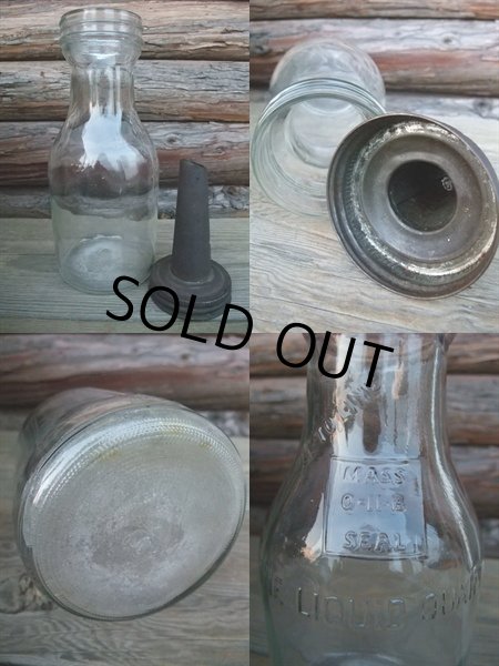 画像2: Glass Motor Oil Bottle (AC-1141) (2)