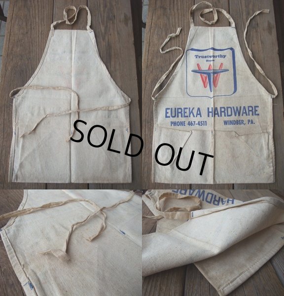 画像3: Vintage Carpenter Nail Apron / Trustworthy stores (AC1149) (3)