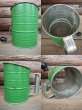 画像2: Vintage Hand-I-Sift Flour Sifter / Green (AC-1171) (2)