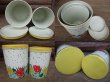 画像3: Vintage Canister 2pc Set  / Flower (AC1169) (3)