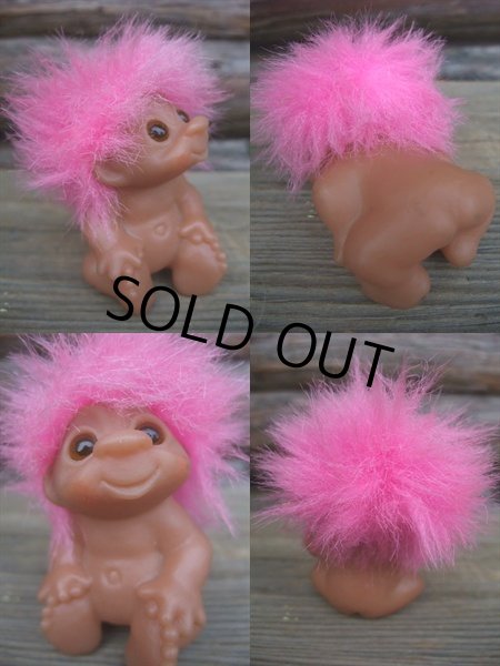 画像2: Vintage Dam Troll / Mini Size Pink (AC-1186) (2)