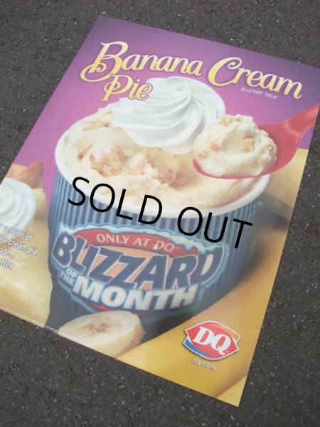 画像1: 00's Dairy Queen Poster Sign / STORE DISPLAY #1 (AC1192) (1)