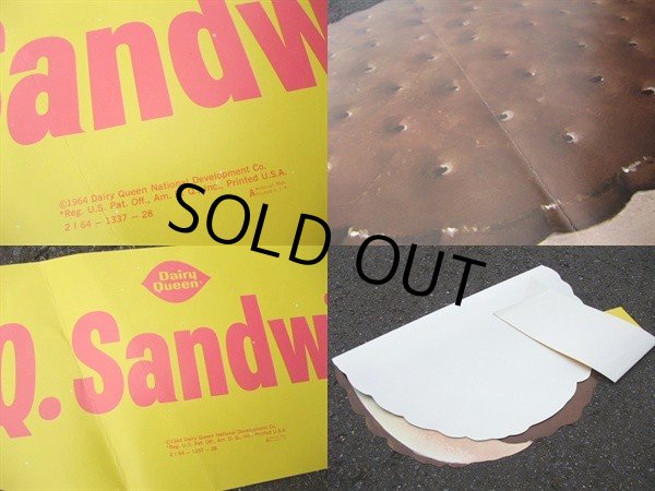 画像2: 60's Dairy Queen Poster Sign / STORE DISPLAY #6 (AC1189) (2)