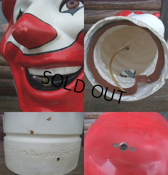 画像3: Ronald McDonald / 1977 Helum Tank Head (AC1196) (3)