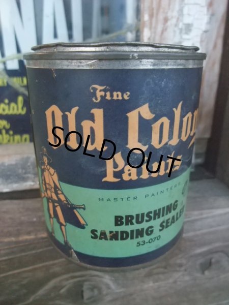 画像1: Vintage Old Colony Paints Can #D (AC-1214) (1)