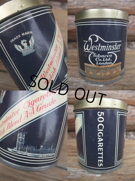 画像2: Vintage Westminster Cigaretts Tin Can (NK025) (2)