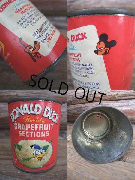 画像3: Vintage Donald Duck GFS Tin Can (NK-022) (3)