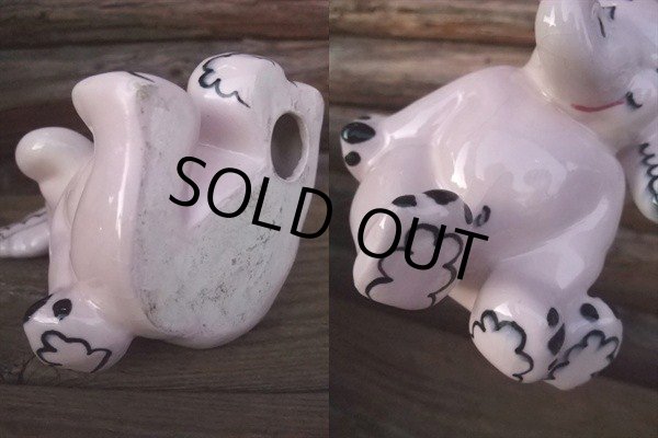 画像3: Vintage Elephant Ceramic Statue (NK-033) (3)