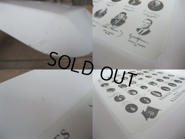 画像3: 60s Vintage Tray / President Of The U.S  (NK054)  (3)