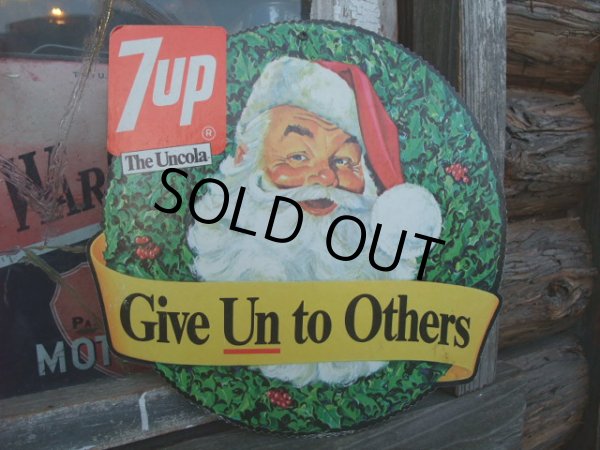 画像1: 7UP / Paper Board Sign (NK-055) (1)