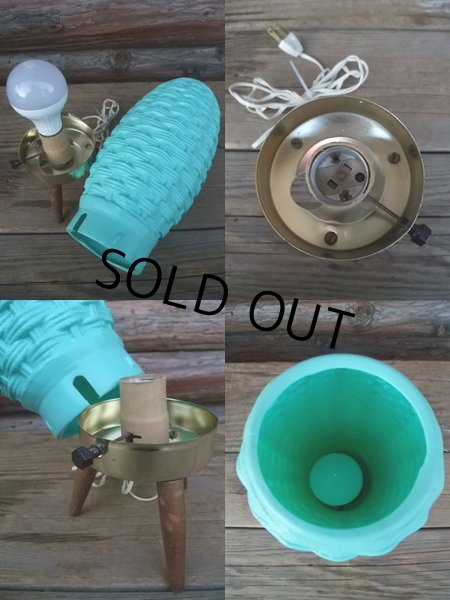 画像2: Vintage Plastic Table Lamp #B (NK074) (2)