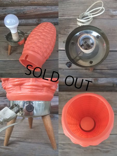 画像2: Vintage Plastic Table Lamp #A (NK073) (2)