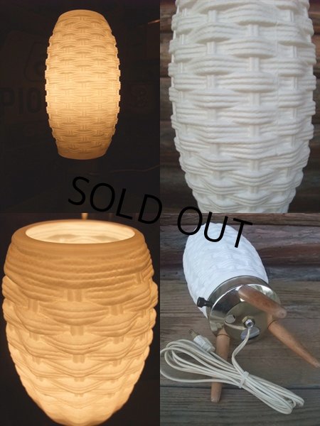 画像3: Vintage Plastic Table Lamp #C (NK075) (3)
