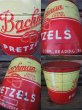 画像2: Vintage Bachman Pretzel Tin Can (NK-142) (2)