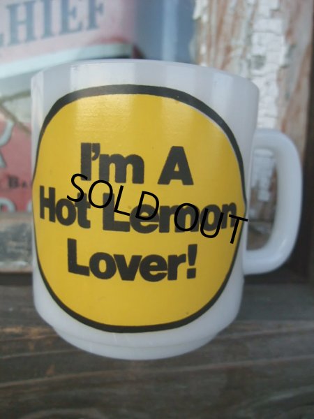 画像1: Glassbeke I'm A Hot Lemon Lover! Mug (NR-327) (1)