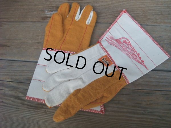 画像1: 50s VINTAGE Riegel Gloves CRACKER Work Glove (NR-306) (1)