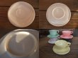 画像3: VINTAGE Booton ware Melamine White C/S (NR-336) (3)