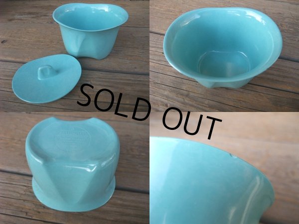 画像2: VINTAGE BRANCHELL Melamine Sugar Bowl (NR-341) (2)