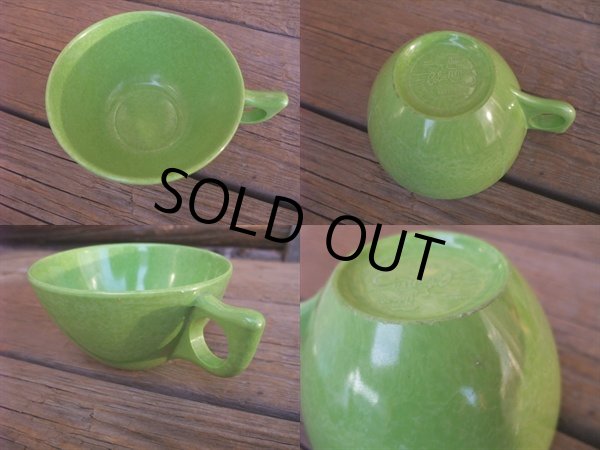 画像2: VINTAGE BRANCHELL Melamine Green C/S (NR-339) (2)