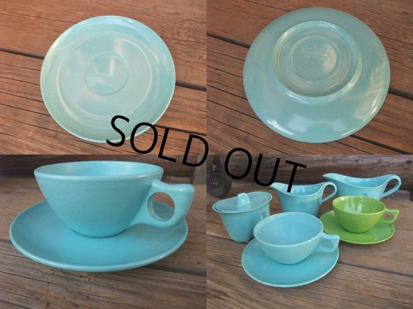 画像3: VINTAGE BRANCHELL Melamine Blue C/S (NR-340) (3)