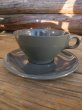 画像1: VINTAGE Booton ware Melamine Black C/S (NR-337) (1)