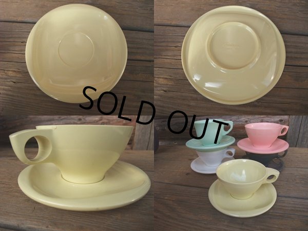 画像3: VINTAGE Booton ware Melamine Cream C/S (NR-334) (3)
