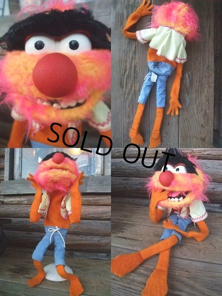 画像2: 70s Vintage Animal Hand Puppet Doll (NK-162) (2)