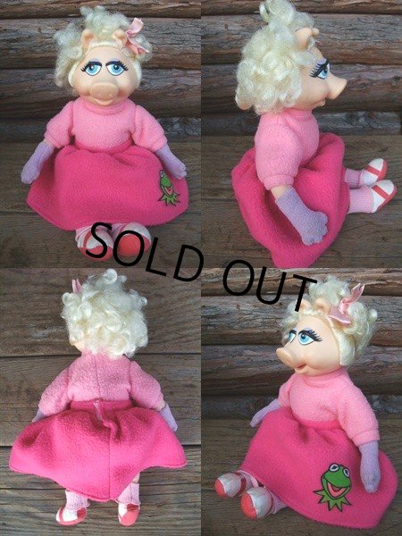 画像2: 80s Vintage Miss Piggy Plush Doll (NK-160) (2)