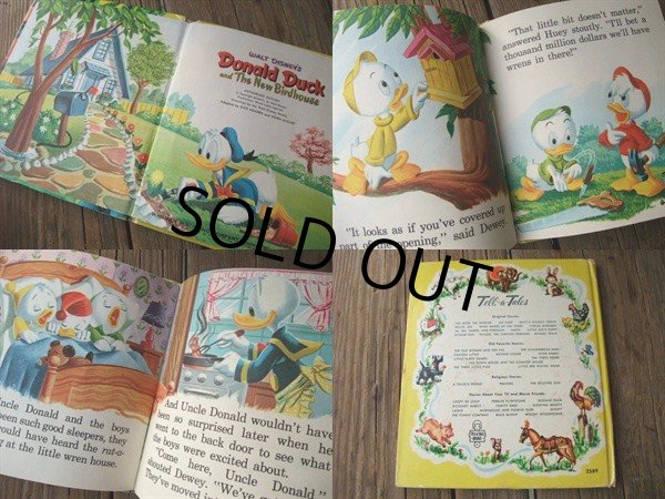 画像2: 50s Vintage Book / Disney Donald Duck #2 (NK-213) (2)