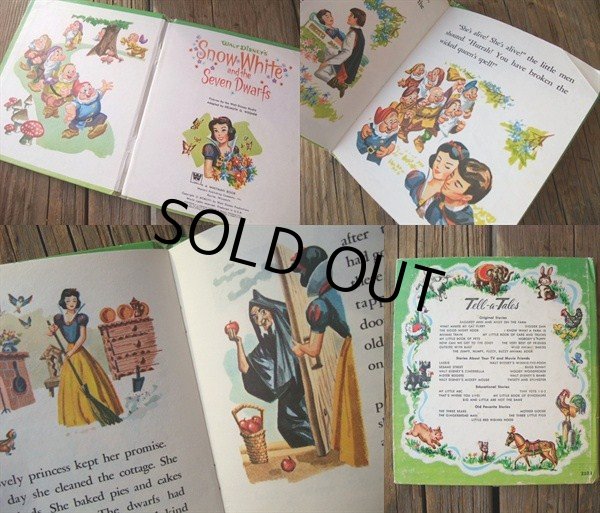 画像2: 50s Vintage Book / Disney Snow White #2 (NK-209) (2)