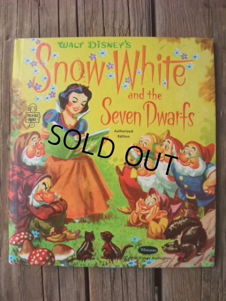 画像1: 50s Vintage Book / Disney Snow White #1 (NK-214) (1)