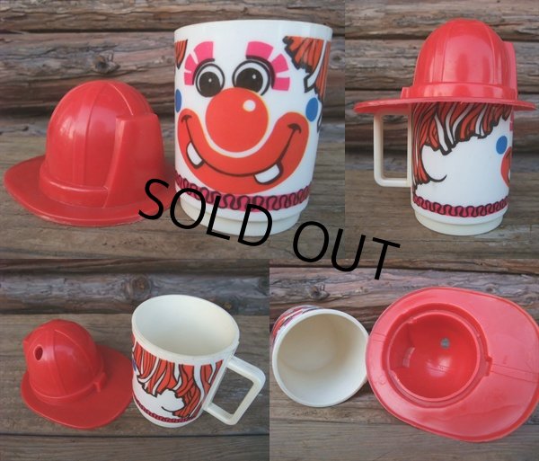 画像2: Vintage Clown Plstic Cup (NK-228) (2)