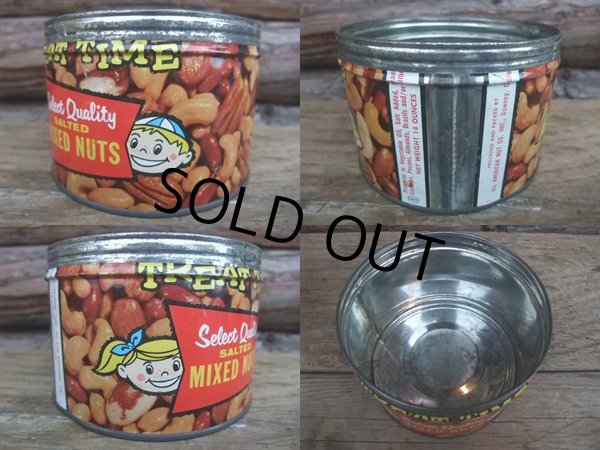 画像2: Vintage MIXED NUTS Tin Can (NK-257) (2)