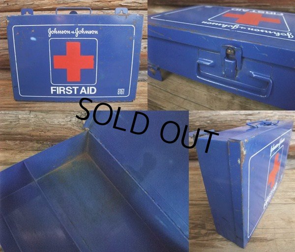 画像3: 70s Vintage Johnson&Johnson First AID Cabinet Box (NK-249) (3)