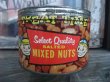 画像1: Vintage MIXED NUTS Tin Can (NK-257) (1)