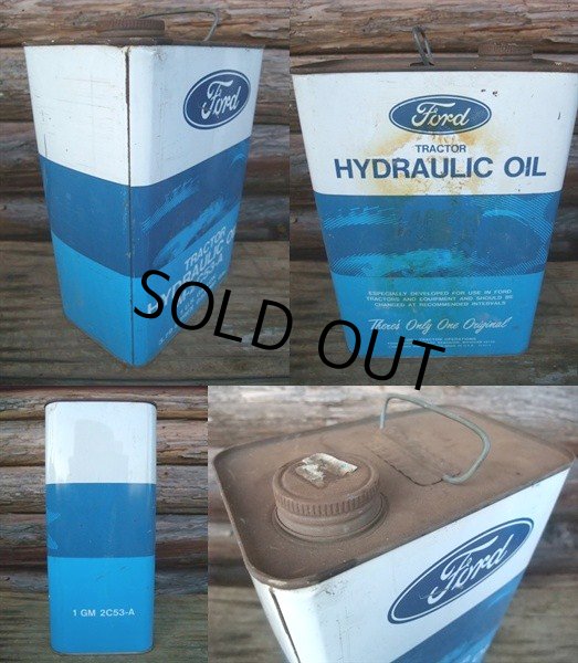 画像2: Vintage FORD 1GL Motor Gas/Oil  Can (NK-268)  (2)