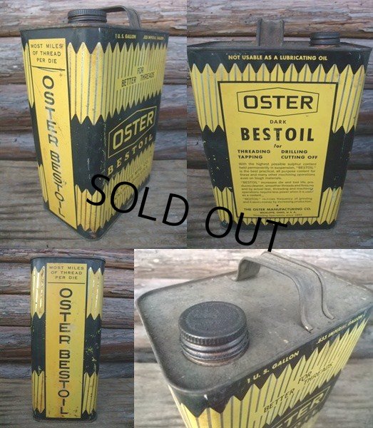 画像2: Vintage OSTER 1GL Motor Gas/Oil  Can (NK-269)  (2)