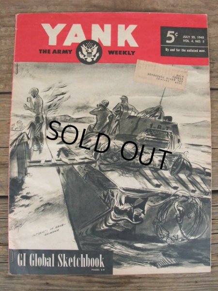 画像1: 40s YANK The Army Weekly Magazine / Vo4,No5 (NK-340)  (1)