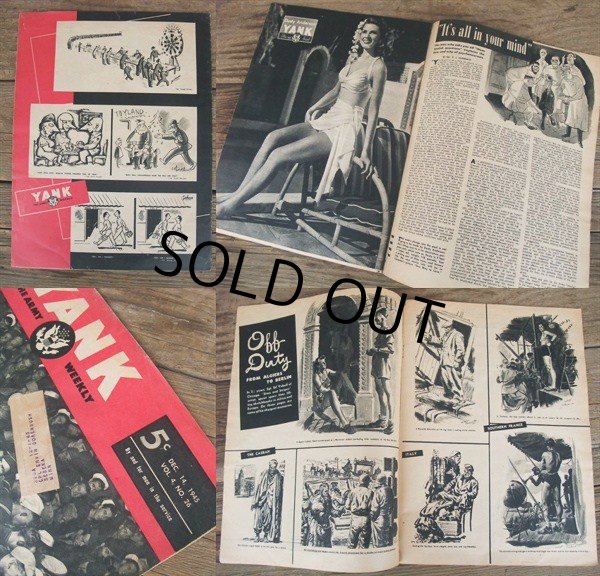 画像2: 40s YANK The Army Weekly Magazine / Vo4,No26 (NK-344)  (2)